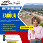 Terrain à vendre Daloa Zakoua